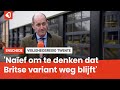 Schelberg (VRT) ligt wakker van Britse coronavariant