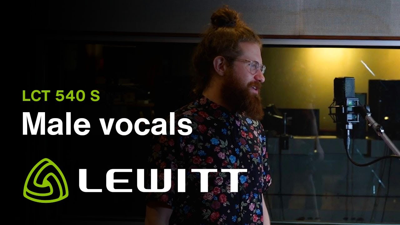 LCT 540 S - Male vocals - Sound samples by LEWITT