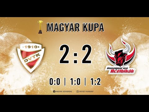 Gólösszefoglaló MK 8 - DVTK Jegesmedvék - Dunaújvárosi Acélbikák 2-2 20221116