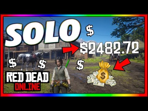 VERY EASY *SOLO* MONEY & XP GLITCH IN RED DEAD ONLINE! (RED DEAD REDEMPTION 2)