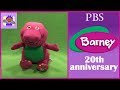 2008 20th Anniversary Barney The Purple Dinosaur By JAKKS Pacific