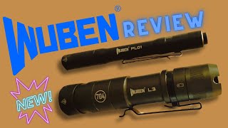 WUBEN Did It Again! New PL1 & L3 Flashlights Unboxed & Reviewed!