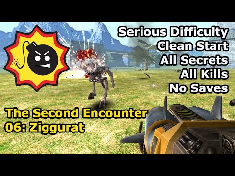 Serious Sam: The Second Encounter - 06: Ziggurat (Serious 100%)