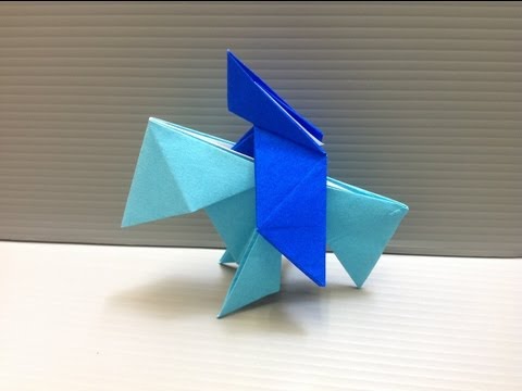 Daily Origami: 172 - Knight on Horse