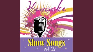 I Won't Send Roses (In The Style Of Mack And Mabel - The Musical)