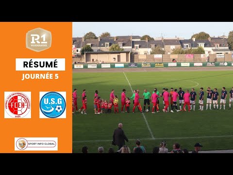 RÉSUMÉ LONG FORMAT RÉGIONAL 1 : FC EQUEURDR. HAINNEV -   US GRANVILLE 2 (7-1)