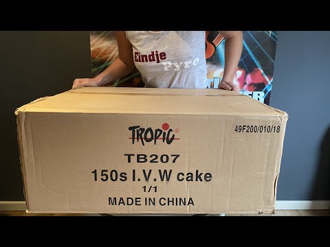 TB207 Professional Cake : Tropic : 150 Shots : I.V.W. Shape : 30 mm : 23 kg