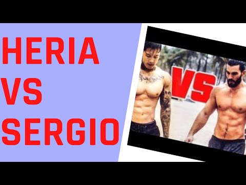 REAGINDO ao Chris Heria vs Super Sergio BAR WARS 2K16