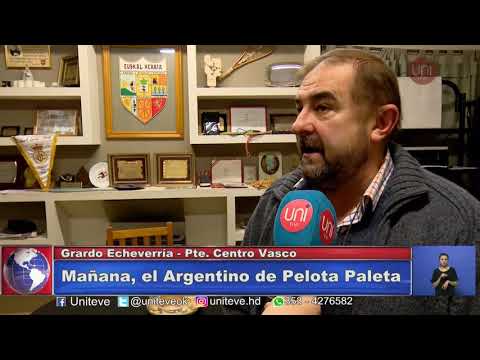 Campeonato argentino de pelota paleta en el Centro Vasco