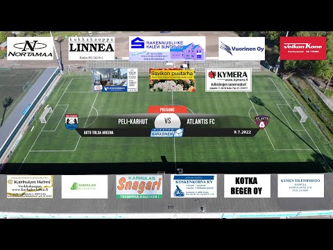 9.7.2022 | PEKA - Atlantis FC | Miesten Kakkonen | Arto Tolsa Areena
