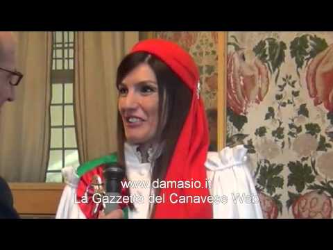 Storico Carnevale di Ivrea 2015 - La Mugnaia Cristina Barbara Mondino Pollono