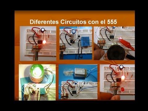 ✅ 6 proyectos diferentes de Electrónica con 555 Video