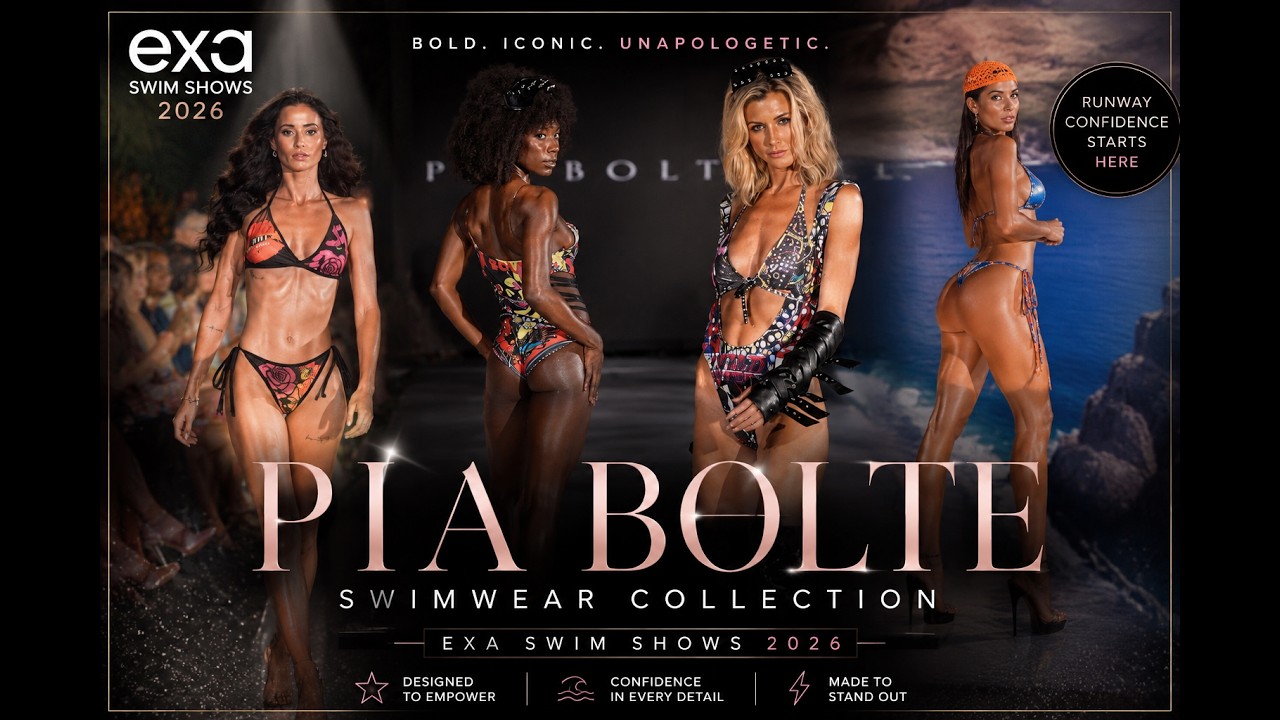 Pia Bolte | Full Runway Show 4K | EXA Swim Shows 2026 Miami Swim Week
