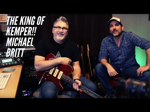 The King Of Kemper Amps - Michael Britt - Talks About His Sound Packs And How He Uses Them On Tour