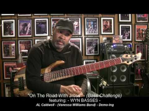 James Ross @ "On The Road With Jross" (Bass Challenge) - WYN BASSES!! - Al Caldwell - (Demo-ing)