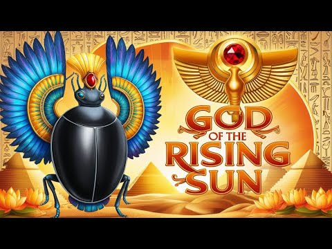 Khepri, God of the Rising Sun (Lyric Video) | Orchestral Anthem of Dawn and Renewal