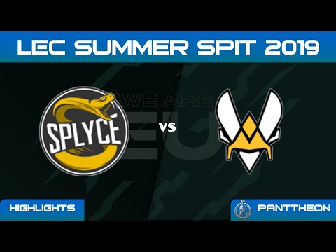 [SPY vs VIT] Highlights LEC Summer 2019 Splyce vs Team Vitality LEC Highlights