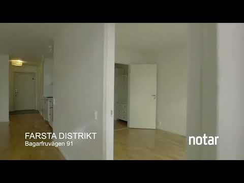 Bagarfruvägen 91 - 2:a · 50.5m2 -  : Via Notar mäklare Farsta, Sköndal, Skogås & Trångsund