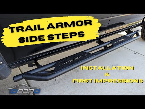 OeDRo Running Board Install 09-18 Ram 1500 19-23 Classic | 2010-22 2500/3500 Crew Cab