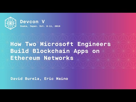 How Microsoft engineers build enterprise Blockchain apps on Ethereum Networks preview