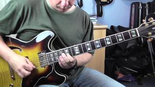 Living In High Definition - George Benson - Guitar Solo Cover