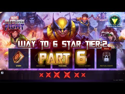 X Men Epic Quest Wolverine Way To 6 Star Tier 2 Part 6 - Marvel Future Fight