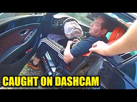 Horrifying Moment Vince McMahon Wrecks Bentley In High Speed Crash