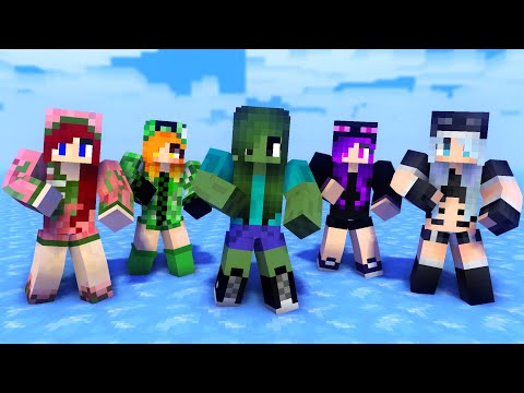 MONSTER SCHOOL : DANCE JOANA MEME MONSTER GIRLS - MINECRAFT ANIMATION