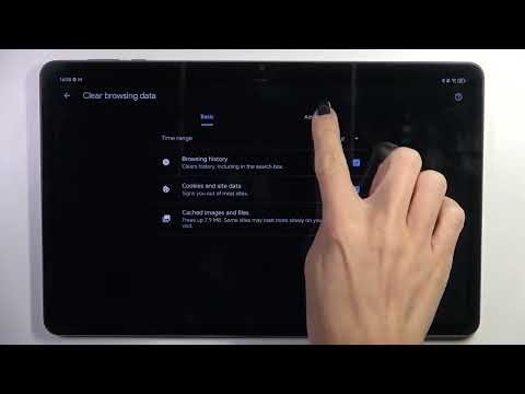 How to Clear Browsing Data on Honor Pad X9?