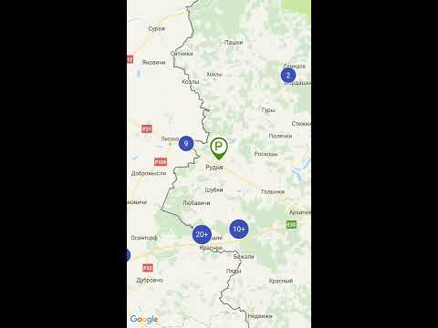 Android test map application