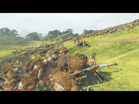 300 Rat Ogres vs 6000 Skink Javelins Warhammer 2 Total War