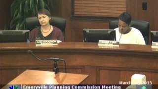 preview picture of video 'Emeryville Planning Commission- Mar 26, 2015 - Full Meeting'