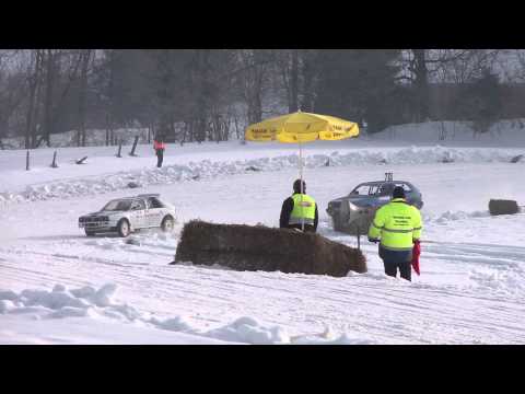 Eisrennen Langen bei Bregenz 2011 (Lancia Delta Integrale on Ice)