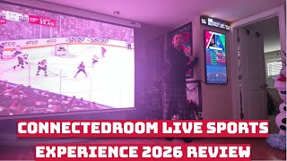ConnectedRoom NHL NBA NFL Sports Experience 2026 Overview + Showcase 2026 | Elevate Your Man Cave!