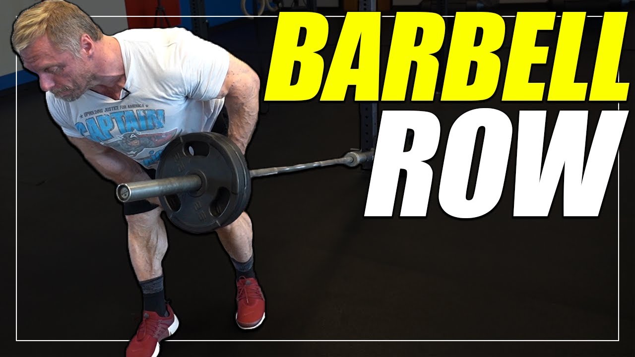 Exercise Index - One Arm Barbell Row - YouTube