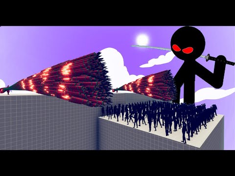 100x STICKMAN + 1x GIANT vs EVERY GOD - TABS | Totally Accurate Battle Simulator