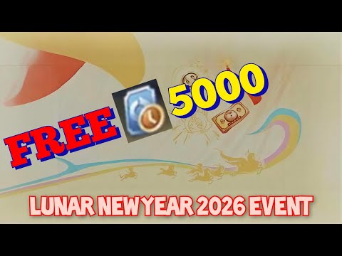 FREE UP 5000 TOKENS IN LUNAR NEW YEAR 2026 FESTIVAL | HONOR OF KINGS