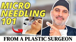 Plastic surgeon reveals the pros and cons of microneedling... should you get it? 🤔
