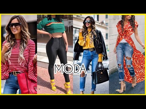 TENDENCIAS 2022 | MODA 2022 MUJER OUTFITS Y COMBINACIONES DE MODA LOOKS FASHION Moda 2022