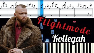 Flightmode - Kollegah [ Piano Tutorial]