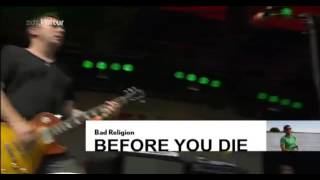 BAD RELIGION - BEFORE YOU DIE