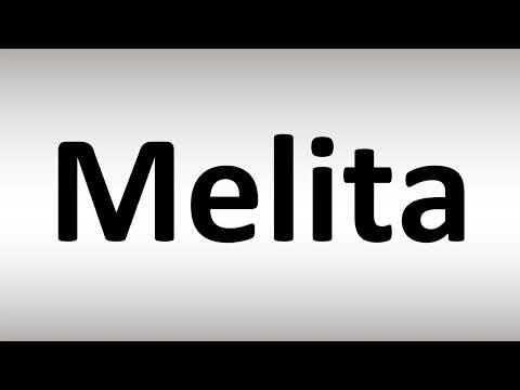 How to Pronounce Melita