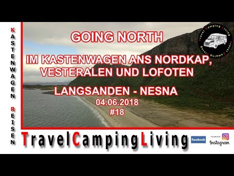 NORDKAP #18, FREISTEHEN LANGSAND, FÄHRFAHRTEN AUF DER FV17 KÜSTENSTRASSE, STATIVPROBLEM, SCHNEEFALL