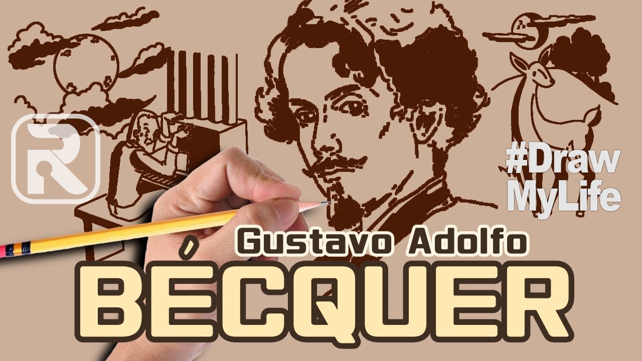 AUTORES UNIVERSALES | Gustavo Adolfo Bécquer | Biografía y Obras