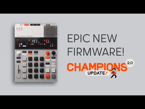 Teenage Engineering EP-133 K.O.II - FIRMWARE 2.0!
