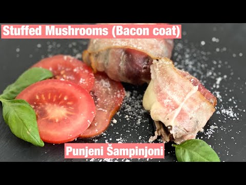 Punjeni šampinjoni - Stuffed Mushrooms