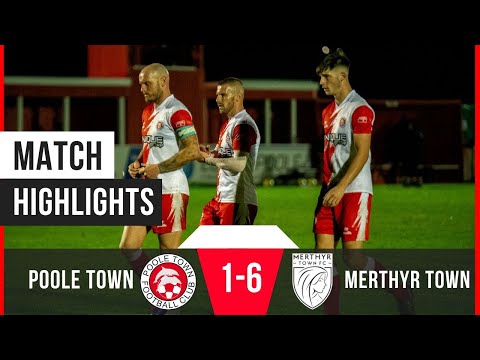 Poole Town 1-6 Merthyr Town | Southern League Premier South