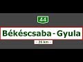 44 Es Főút Main Road 44 Békéscsaba Gyula Apr 9 2018