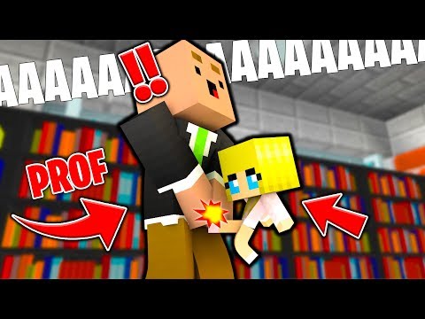DOLCINA PICCHIA IL MAESTRO A SCUOLA!! - Famiglia di Minecraft