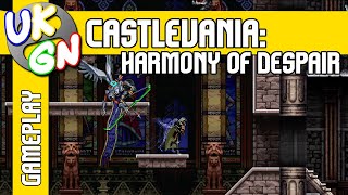 Castlevania: Harmony of Despair [Xbox 360] First level gameplay